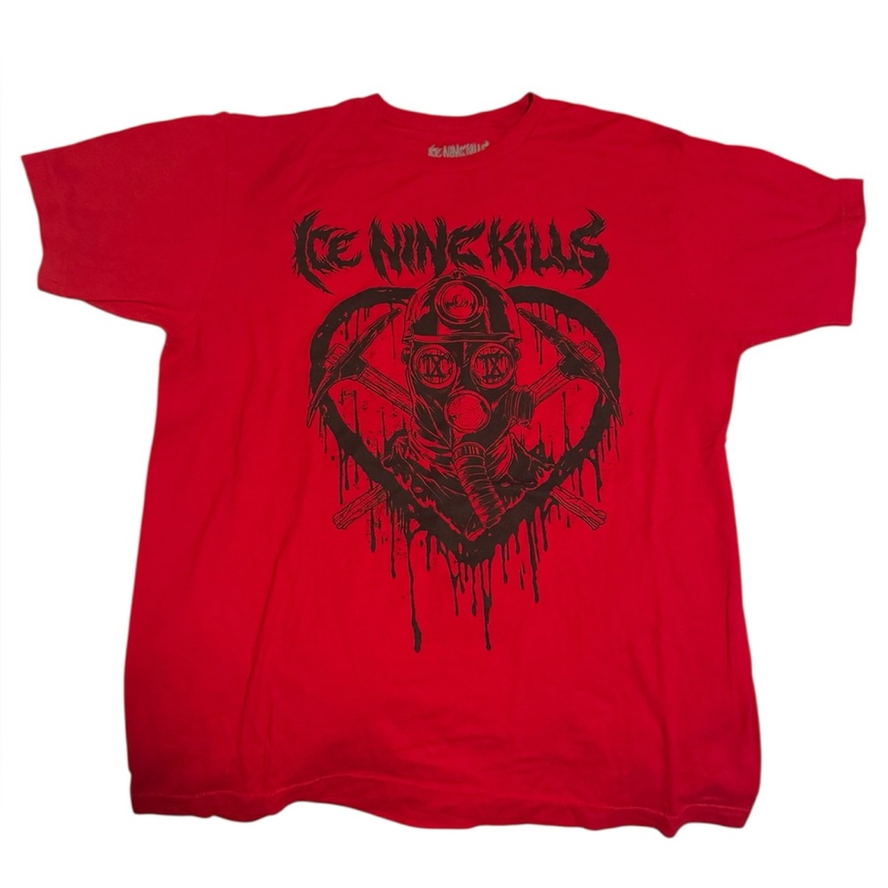 Ice Nine Kills My Bloody Valentine Red Tee XL